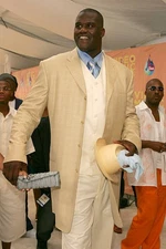 Shaquille O'Neal at 2005 MTV Video Music Awards White Carpet at Am- Old Photo