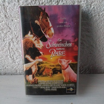 Ein Schweinchen   Namens Babe - Tapfer und mit großen Plänen VHS Kassette
