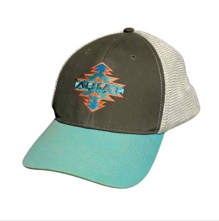 Ariat Aztec Patch Trucker Hat Mesh Back Snapback … - image 1