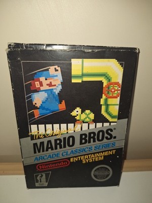 Mario Bros Arcade Classics Series - Nintendo NES CIB,  Hangtab, non rev-a