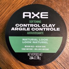 Axe Styling Natural Look Softening Control Clay 2.64 oz Medium Hold