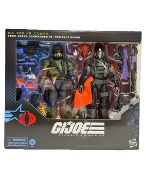 Steel Corps Commander vs. Twilight Guard GI Joe Classified Series #141 Figures