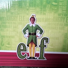 ELF Buddy's Feet 15.5oz Green Ceramic Mug 3-D iCup | Christmas Gift | NEW IN BOX