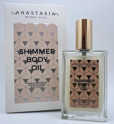 ANASTASIA Beverly Hills Shimmer Body Oil ~ WHITE ~ 1.5 fl oz ~ NIB + FAST SHIP