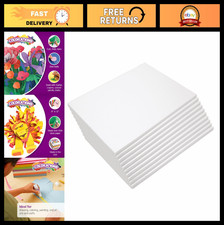 500 Sheets Mediumweight White Construction Paper 9"x12" - Arts  Crafts, School