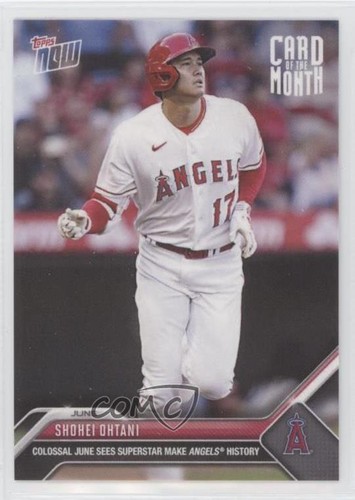 2023 Topps Now Card of the Month Shohei Ohtani #M-JUN 1c7