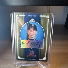 2005 Donruss Diamond Kings Magglio Ordonez Tigers Crowning Moment Auto 1/5 #440