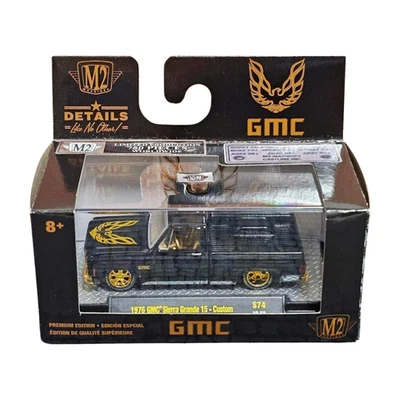 M2 Machines 1976 GMC Sierra Grande 15 Custom 1/64 CHASE Limited