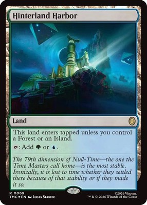 Hinterland Harbor Surge Foil TMC TMT Teenage Mutant Ninja Turtles 69 NM MTG