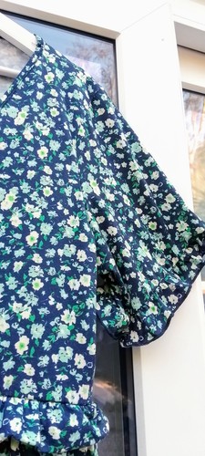 In the Style Women's Boho Smock Floral Dress, Size 12 - Picture 4 of 7