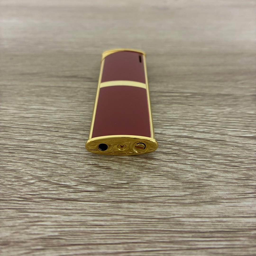 Givenchy Red Two-tone Lighter Collector Case Card Used thumbnail 4