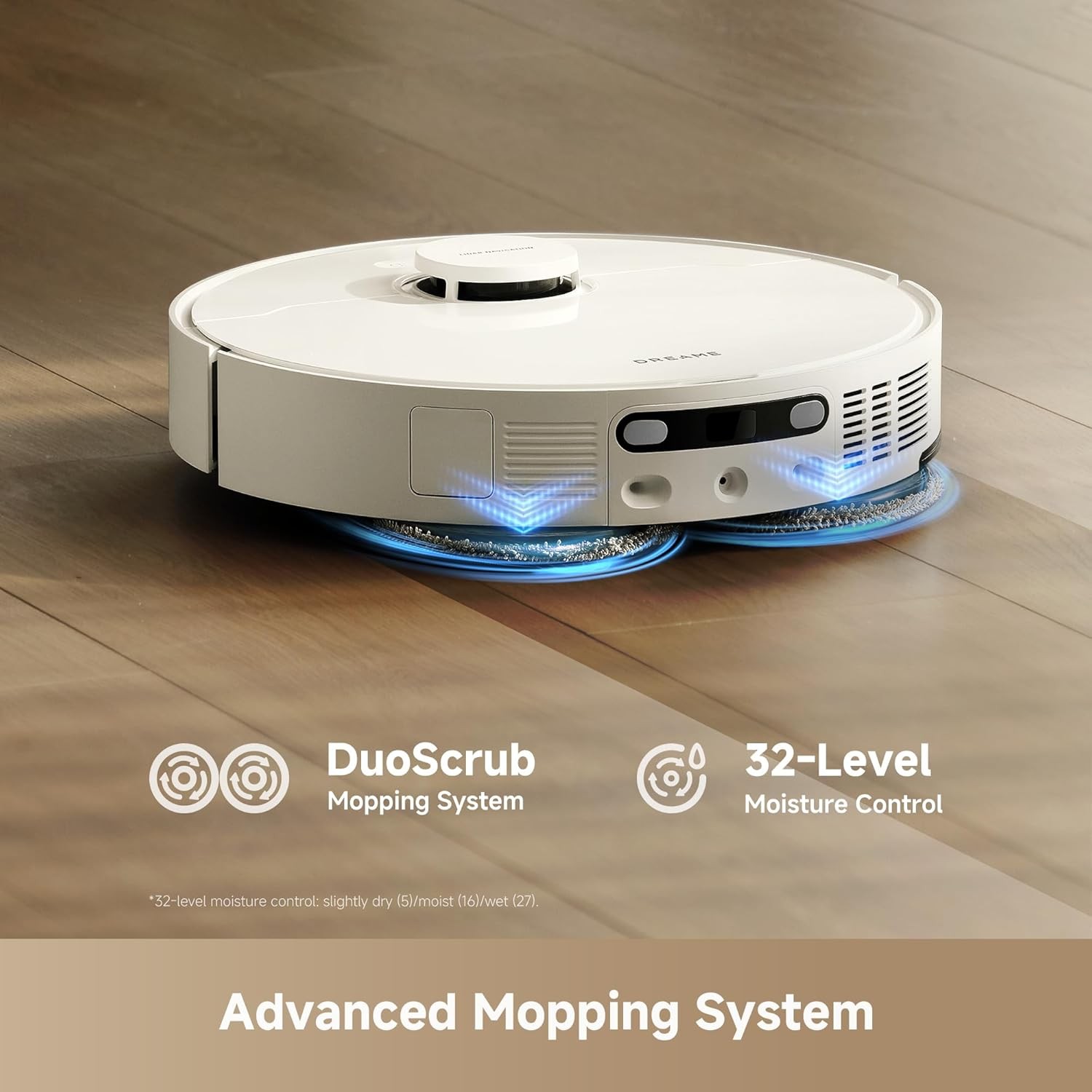 Dreame L40 Ultra Gen 2 White Robot Vacuum 25kPa Suction Voice & App Control｜ 6