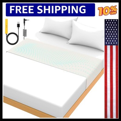 Grounding Mat for Bed 90% Organic Cotton+10% Pure Silver Fiber, Grounding Fit...