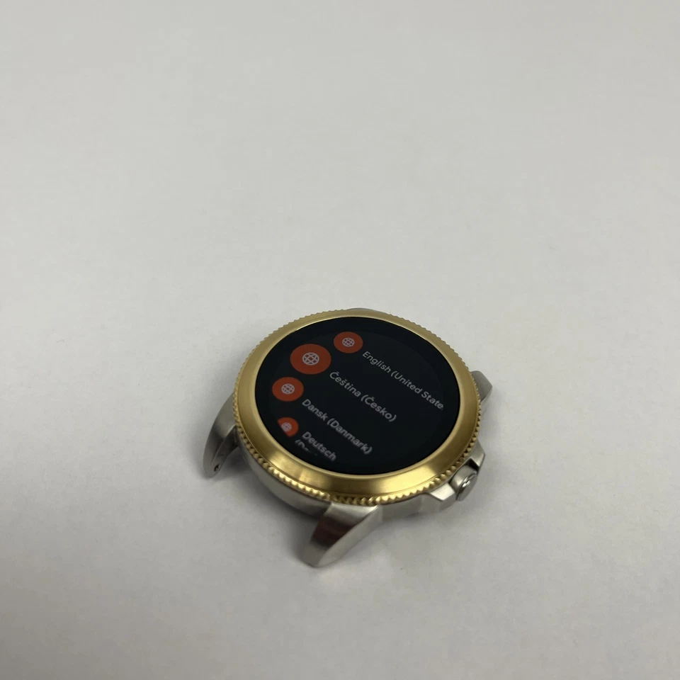 Fossil - Gen 5e Smartwatch 44mm - Silver/Gold - DW11F2 *WORKING* - Image 2 of 4