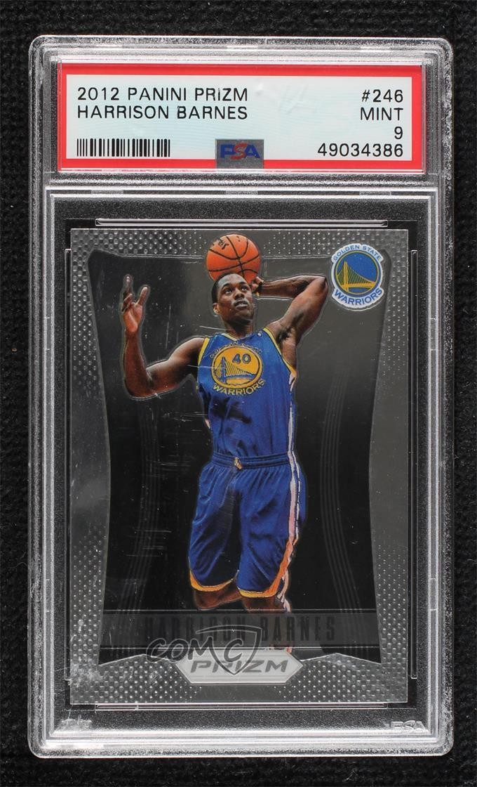 2012-13 Panini Prizm Harrison Barnes #246 PSA 9 MINT 07d9