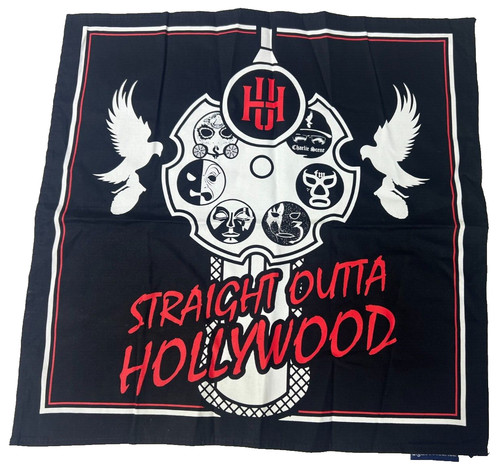 Hollywood Undead STRAIGHT Bandana Paisley Face Mask Head Wrap Scarf Mouth Cover