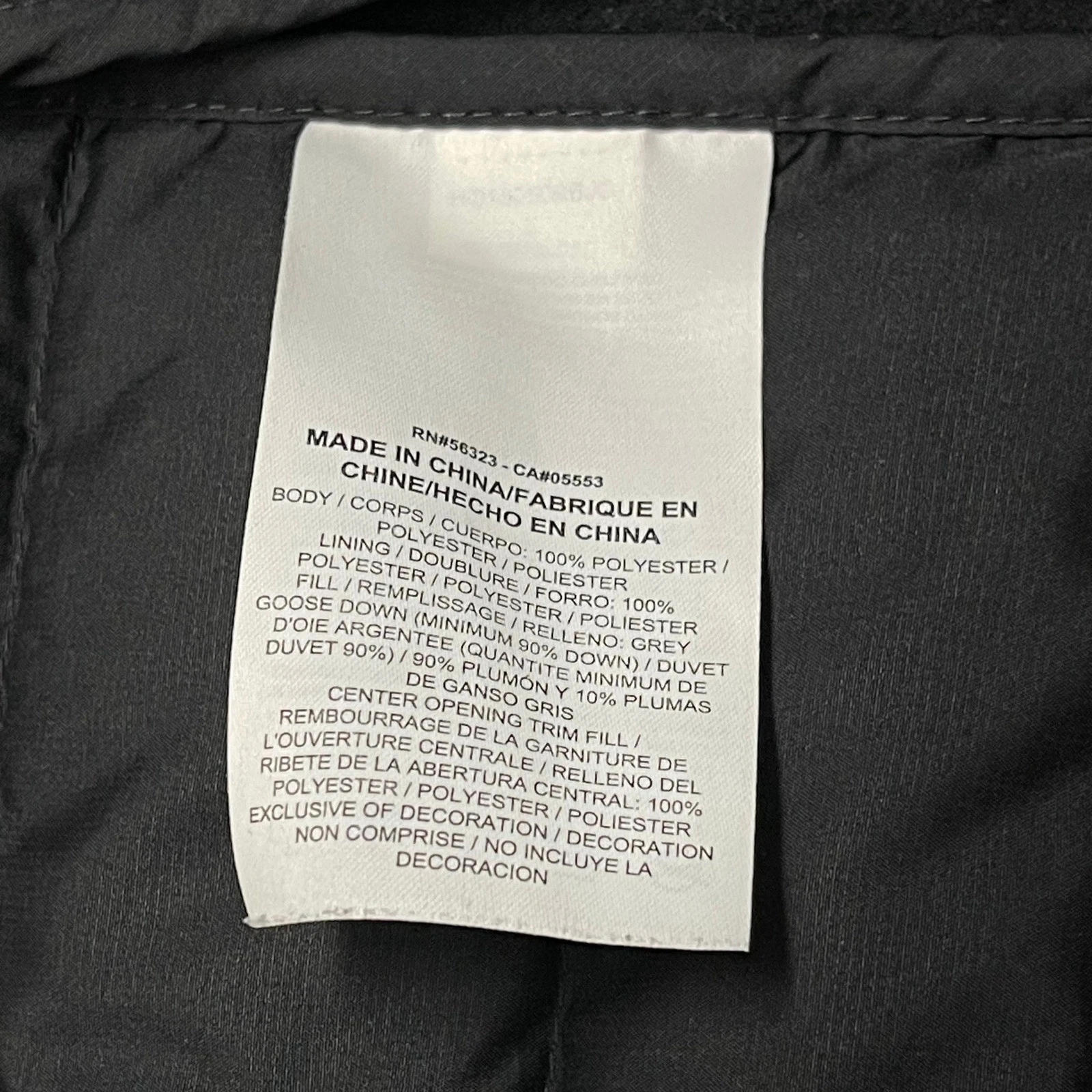 Nike LeBron James Jacket Mens Large Black Aeroloft 800 Hybrid Down Puffer 807974 image 8