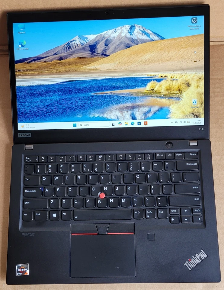 Lenovo ThinkPad T14s G1 · Ryzen 7 PRO 4750U · 16GB · 512GB, Foto 4 von 5