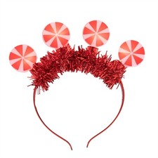 Light Up Hair Hoop Christmas Bulb Headband LED Hairband Garland Glowing Toy