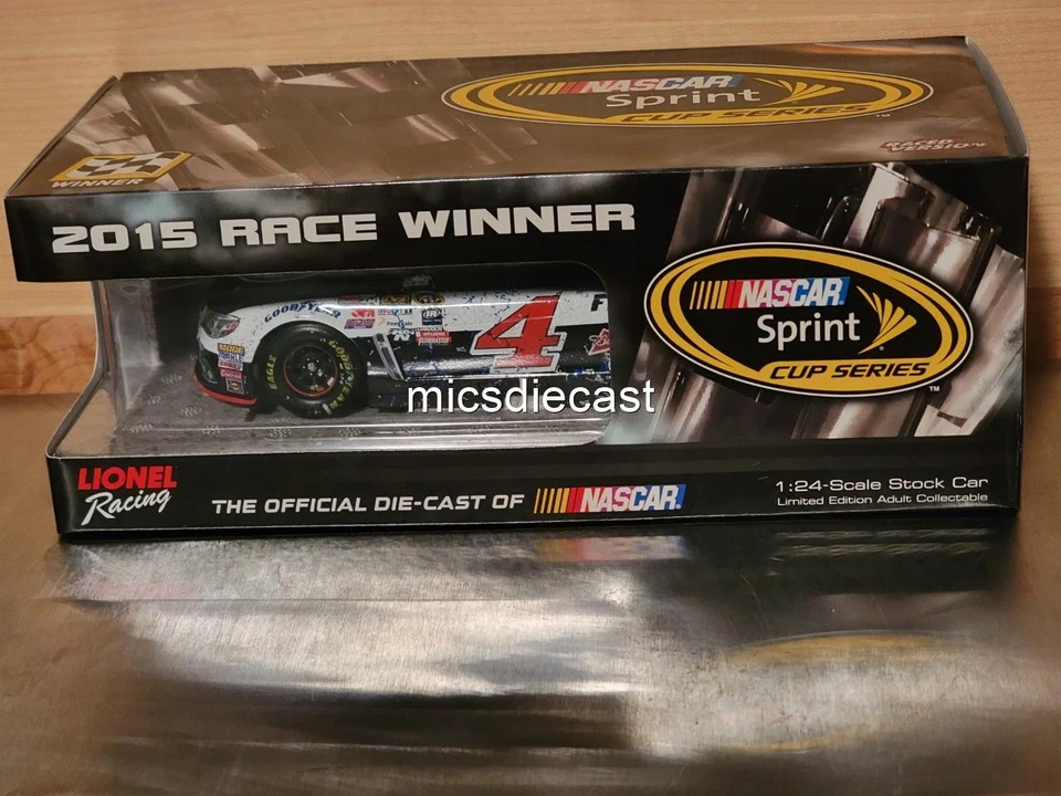 Raro 2015 Kevin Harvick #4 Vegas Win Jimmy Johns Diecast Daño 1:24 SHR NUEVO EN CAJA Foto 2 de 4