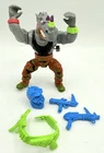 Vtg TMNT Wacky Action MACHINE GUN ROCKSTEADY Figure 100% Complete 1991 Playmates