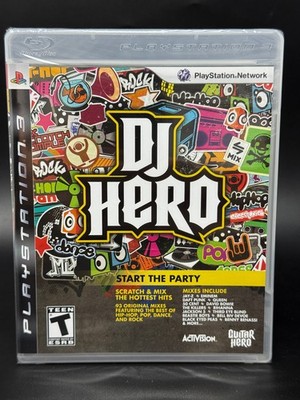 DJ Hero (Sony PlayStation 3 PS3) *BRAND NEW - FACTORY SEALED - NOT FOR RESALE*