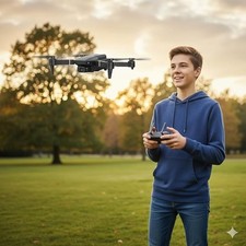 🦬Drone Pliable Compact Caméra 4K Télécommande Débutant – Envoi offert🦬