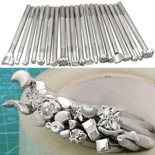 Effortlessly Craft Unique Leather Goods with 20 Piece Stamping and Carving Set