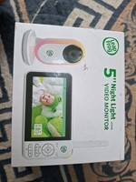 LeapFrog 5 Night Light Video Monitor - Baby Monitor LF2415..#69