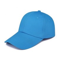 Adjustable Plain Baseball Cap, 100% Cotton Unisex Sport Hat for Golf & Casual