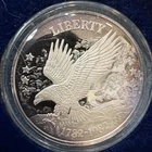 1984 Liberty American Double Eagle 1 Troy Oz .999 Fine Silver Round Ounce VIN5!