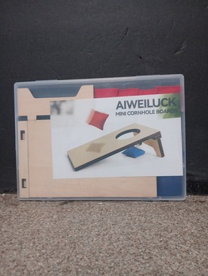 AIWEILUCK Mini Cornhole Boards