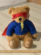 F.A.O. Schwartz Superhero Bear Plush Stuffed Toy NWT 2015 Toys R Us