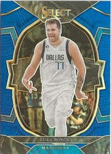2022-23 Panini Select Luka Doncic Silver Prizm SP 