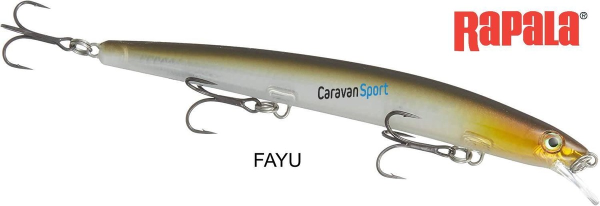 Rapala Max Rap Long Range 12 Cm Minnow – Wobbler Da Lancio Lungo Per Pesce Persico, Luccio