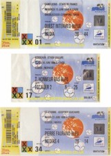 reproduction SCOTLAND 1998 WORLD CUP FINAL 3 ticket gift set RMT