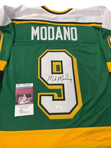 MIKE MODANO SIGNED MINNESOTA JERSEY JSA COA - Picture 2 of 3