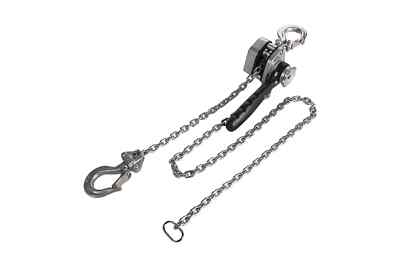 Mini Hand Lever Chain Hoist -0.25t Come Along Chain Block Light Duty Hoist 3M