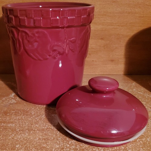 Signature HOME GROW BURGUNDY großer Kanister, 6 1/2", geprägt, top - Bild 2 von 7