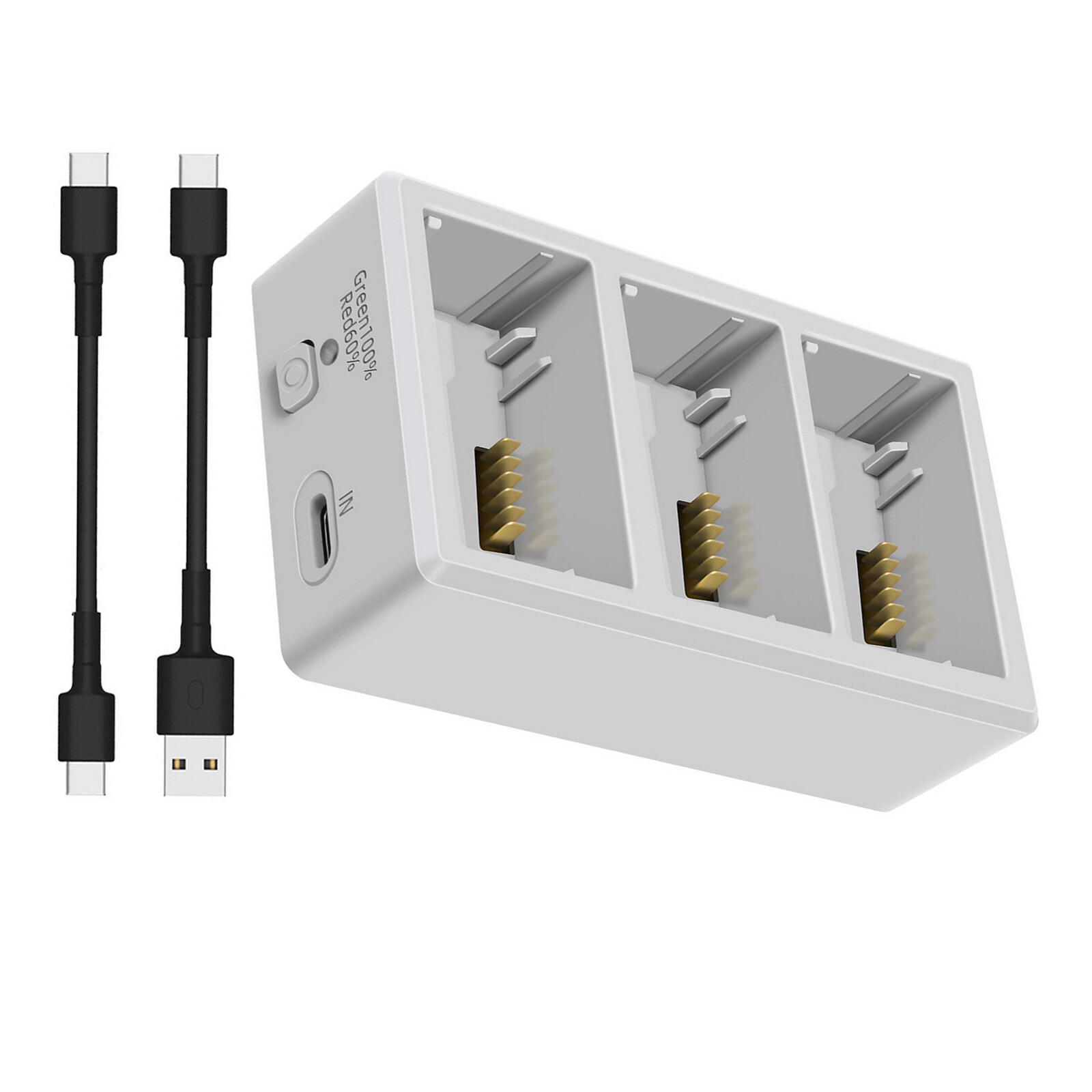 3-Way Auto-Detect Charging Dock for DJI Mini 3 Pro Batteries