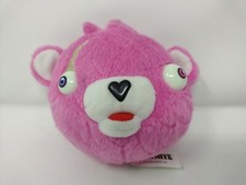 Epic Games Fortnite Cuddle Team Leader Pink Bear Head Super Soft Plush Russ