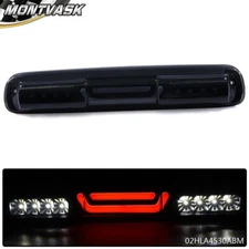 Black/Smoked 3D [LED Bar] 3rd Brake/Cargo Light Fit For 99-07 Silverado/Sierra