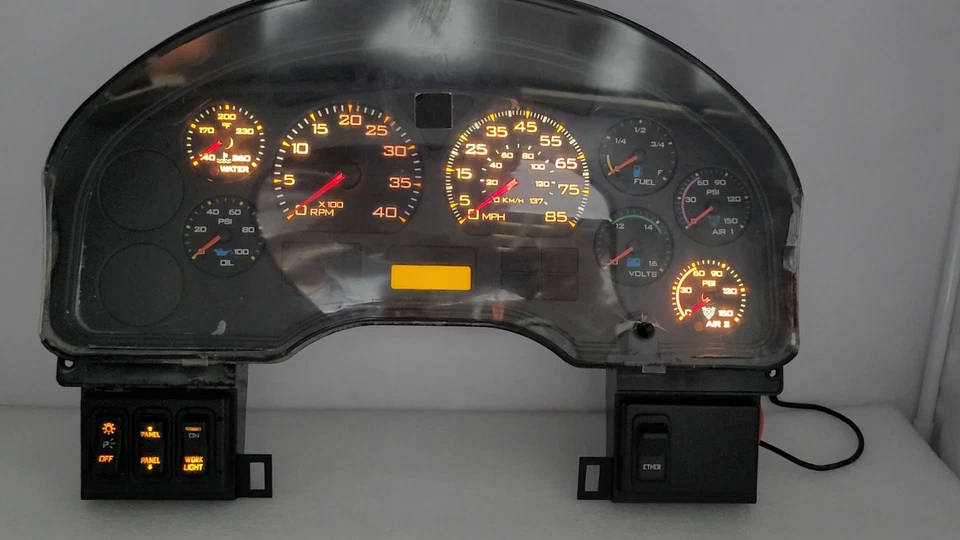 03-08 International Truck Velocímetro Instrumento Medidor Cluster [*SERVICIO DE REPARACIÓN] Foto 4 de 4