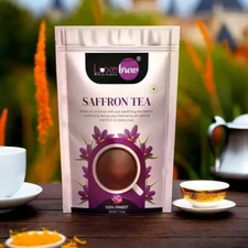 Luxebrew Kashmiri Saffron Loose Tea Natural Ingredients 250gm