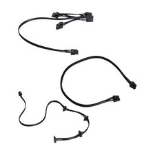 Cable PCIe GPU 6 Pin to 4 SATA Power Cable PSU fit for Corsair RM1000X RM750X