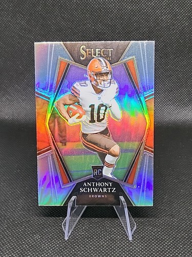 Anthony Schwartz 2021 Panini Select Silver Prizm Premier Level RC #170 Browns  - Picture 1 of 2