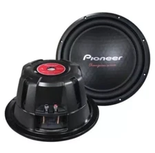 Pioneer TSA301S4 12" Woofer, 500W RMS/1600W Max, Single 4 Ohm Voice Coil