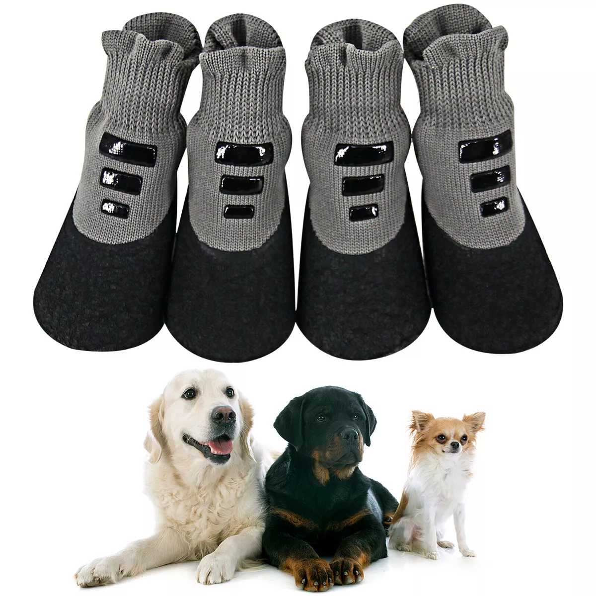 Waterproof dog sale shoes