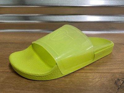 yellow vans slides