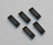 5x Texas Instruments TMS4164-15NL 64k DRAM DI...